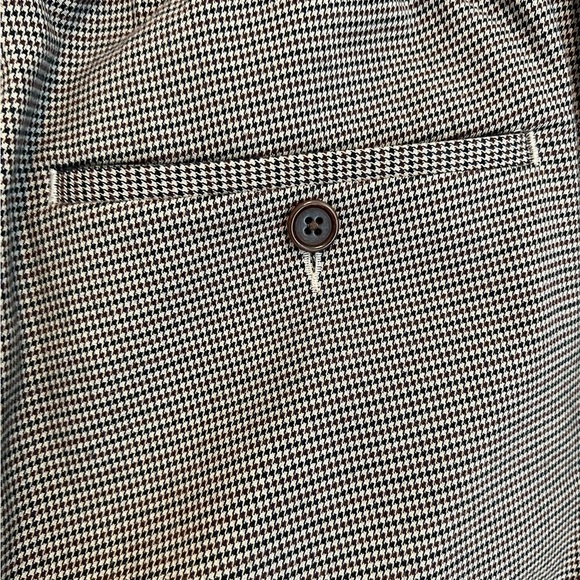 31 Banana Republic Houndstooth Trouser Pant Size 31s - Picture 8 of 13